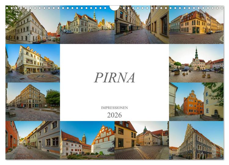 Produktbild: Pirna Impressionen (Wandkalender 2026 DIN A3 quer), CALVENDO Monatskalender