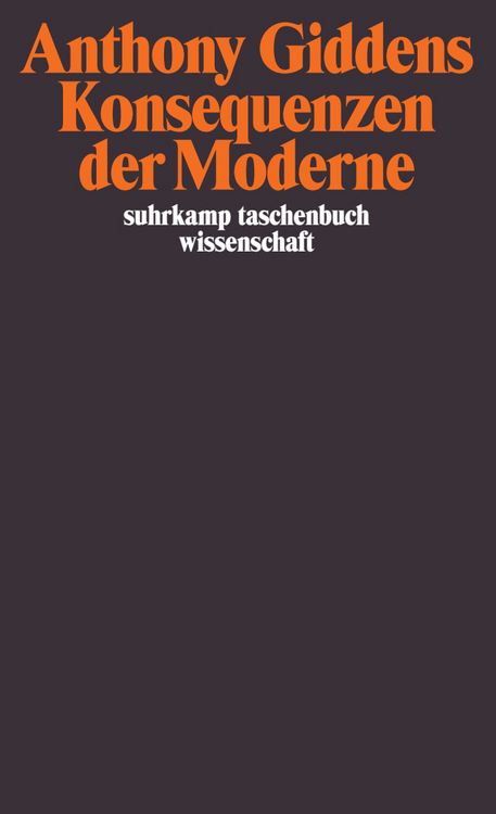 Produktbild: Konsequenzen der Moderne