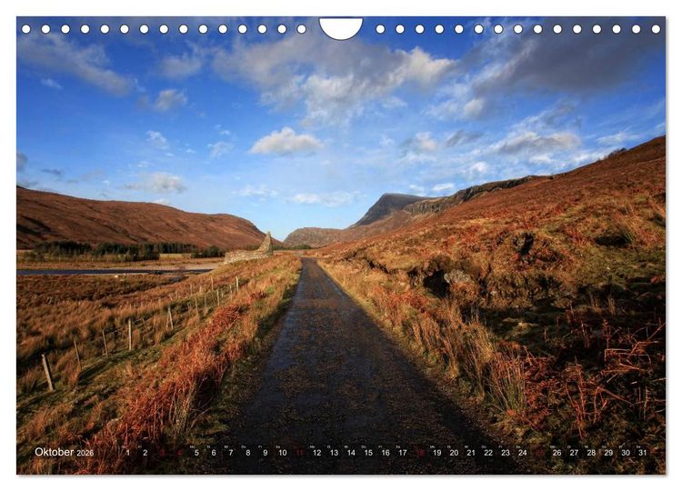 Produktbild: Reiseziel Schottland (Wandkalender 2026 DIN A4 quer), CALVENDO Monatskalender