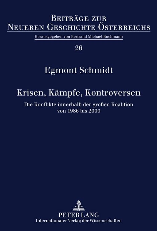 Produktbild: Krisen, Kaempfe, Kontroversen