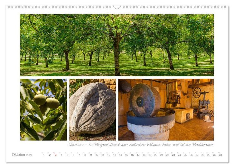 Produktbild: Sehnsucht Perigord - Frankreichs S&uuml;dwesten an der Dordogne (Wandkalender 2027 DIN A2 quer), CALVENDO Monatskalender