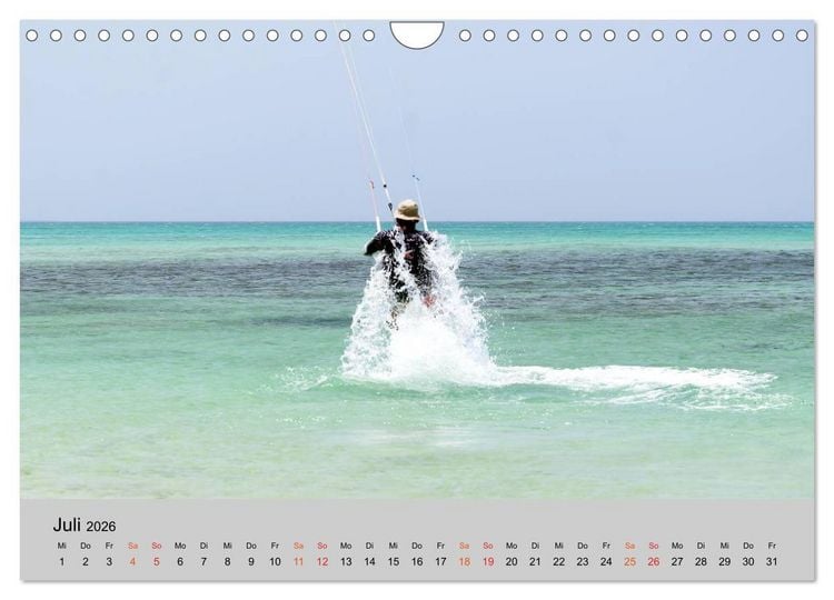 Produktbild: Boa Vista - Perle der Kapverden (Wandkalender 2026 DIN A4 quer), CALVENDO Monatskalender