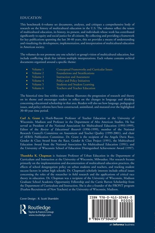 Produktbild: History of Multicultural Education