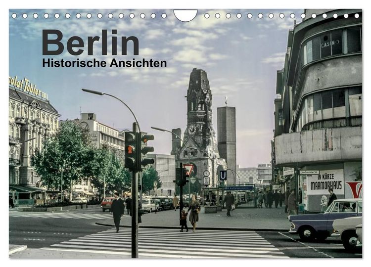 Produktbild: Berlin - Historische Ansichten (Wandkalender 2026 DIN A4 quer), CALVENDO Monatskalender
