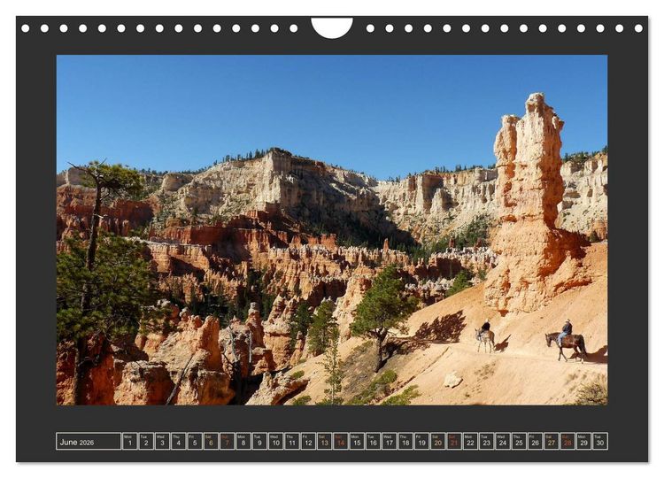 Produktbild: Hiking on the Colorado Plateau (Wall Calendar 2026 DIN A4 landscape), CALVENDO 12 Month Wall Calendar