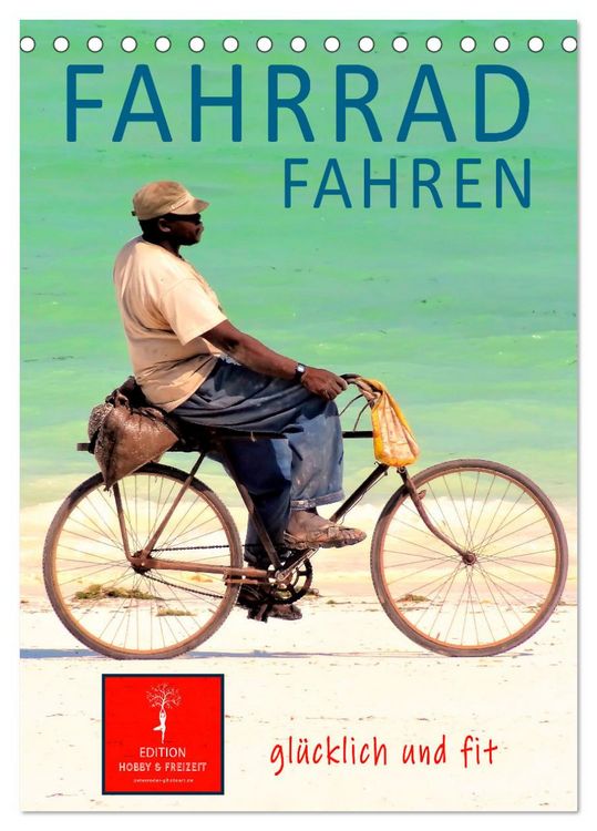 Produktbild: Fahrradfahren (Tischkalender 2026 DIN A5 hoch), CALVENDO Monatskalender