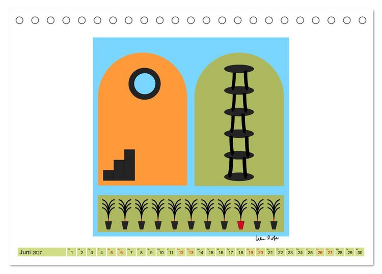 Produktbild: DudoDigital (Tischkalender 2027 DIN A5 quer), CALVENDO Monatskalender