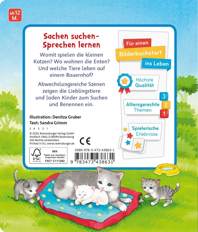Produktbild: Mein erstes Sachen suchen: Meine Lieblingstiere