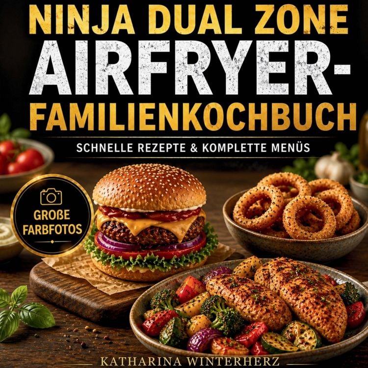 Produktbild: NINJA DUAL ZONE Airfryer Familienkochbuch