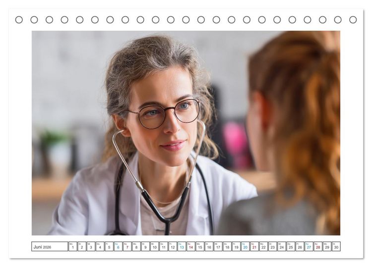 Produktbild: Echt Menschlich Berufung (Tischkalender 2026 DIN A5 quer), CALVENDO Monatskalender