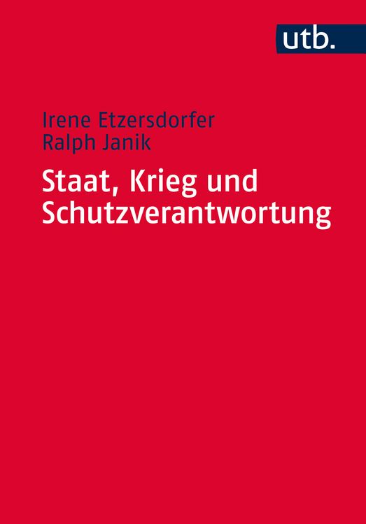 Produktbild: Staat, Krieg und Schutzverantwortung