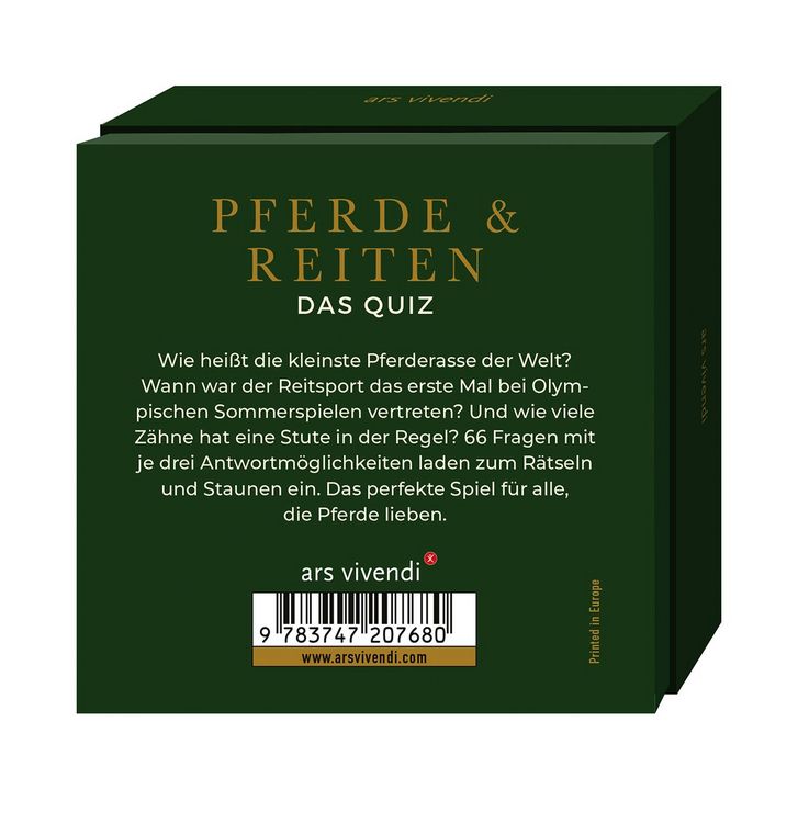 Produktbild: Pferde und Reiten - Das Quiz