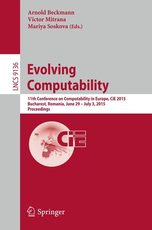 Produktbild: Evolving Computability