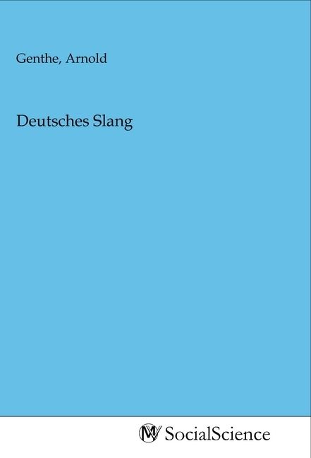 Produktbild: Deutsches Slang