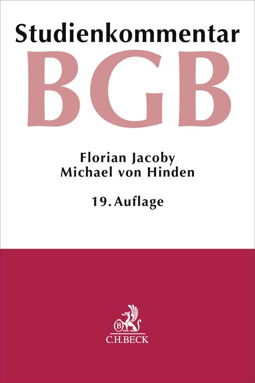 Produktbild: B&uuml;rgerliches Gesetzbuch. BGB