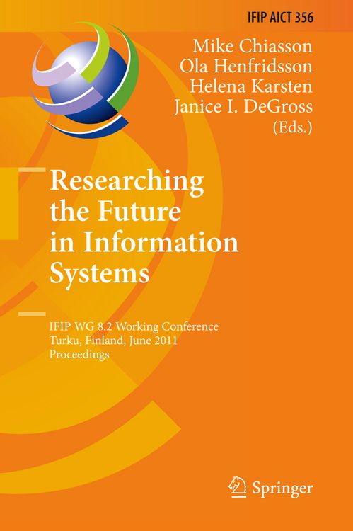 Produktbild: Researching the Future in Information Systems