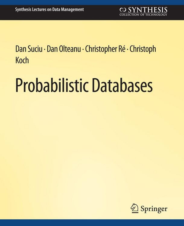 Produktbild: Probabilistic Databases