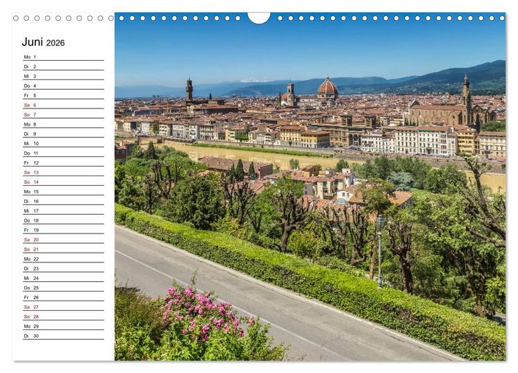 Produktbild: Impressionen aus FLORENZ (Wandkalender 2026 DIN A3 quer), CALVENDO Monatskalender
