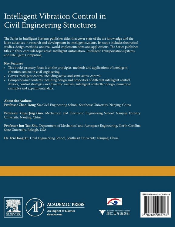 Produktbild: Intelligent Vibration Control in Civil Engineering Structures
