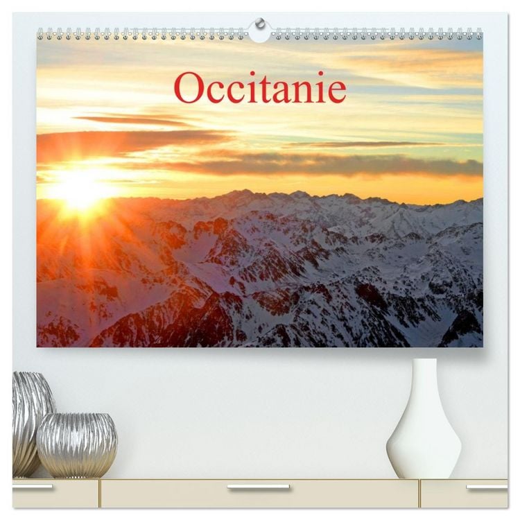 Produktbild: Occitanie (Calendrier mural 2026 DIN A2 vertical) calendrier de bureau
