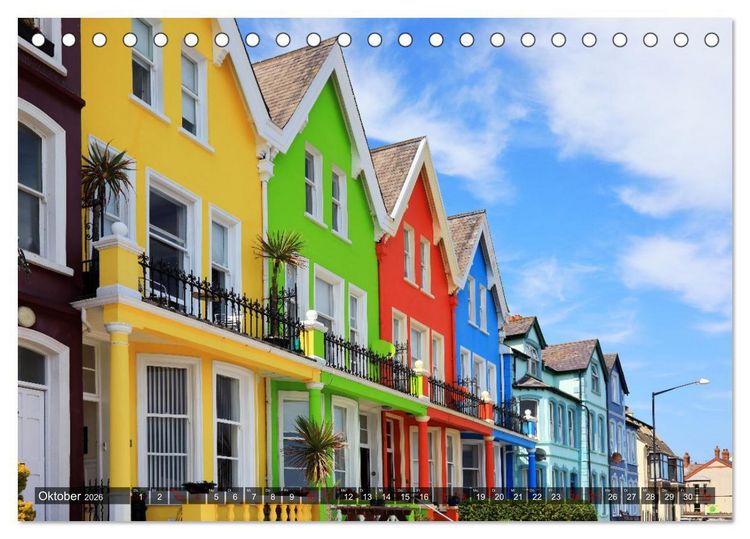 Produktbild: Nordirland und Belfast (Tischkalender 2026 DIN A5 quer), CALVENDO Monatskalender