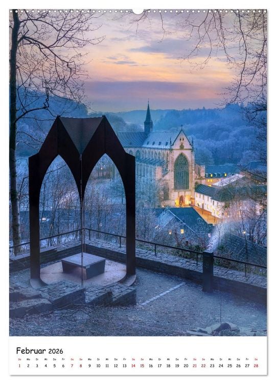 Produktbild: Streifz&uuml;ge durch Nordrhein-Westfalen (Wandkalender 2026 DIN A2 hoch), CALVENDO Monatskalender