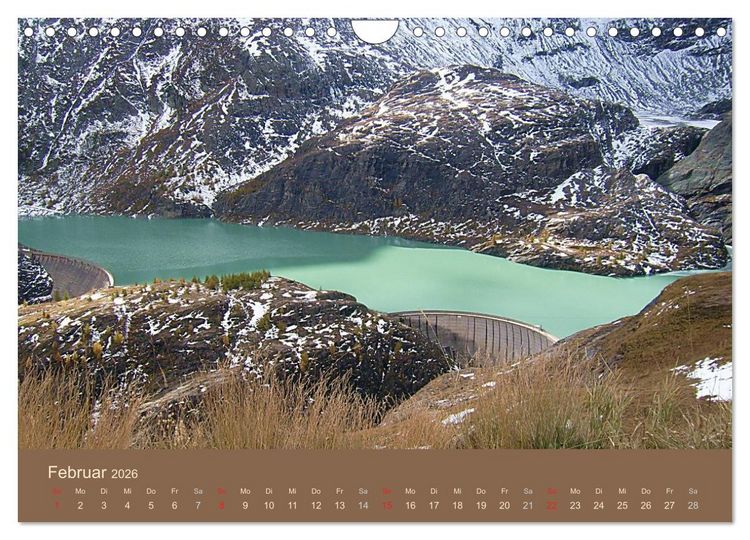Produktbild: Bergseen - Juwelen der Berge (Wandkalender 2026 DIN A4 quer), CALVENDO Monatskalender