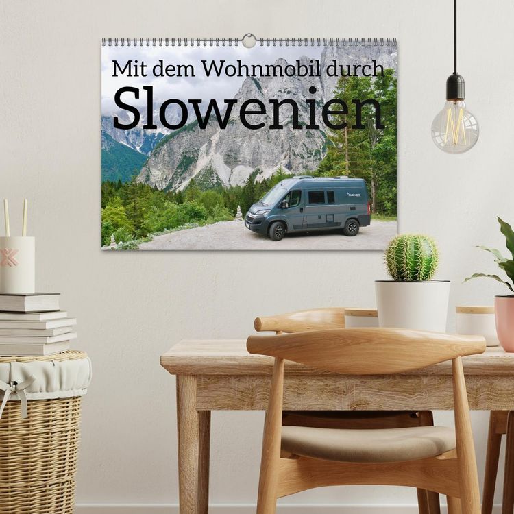 Produktbild: Mit dem Wohnmobil durch Slowenien (Wandkalender 2026 DIN A3 quer), CALVENDO Monatskalender