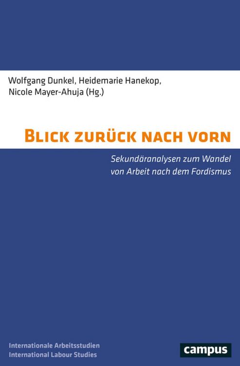 Produktbild: Blick zur&uuml;ck nach vorn