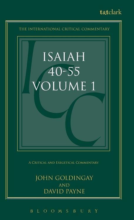 Produktbild: Isaiah 40-55 Vol 1 (ICC)