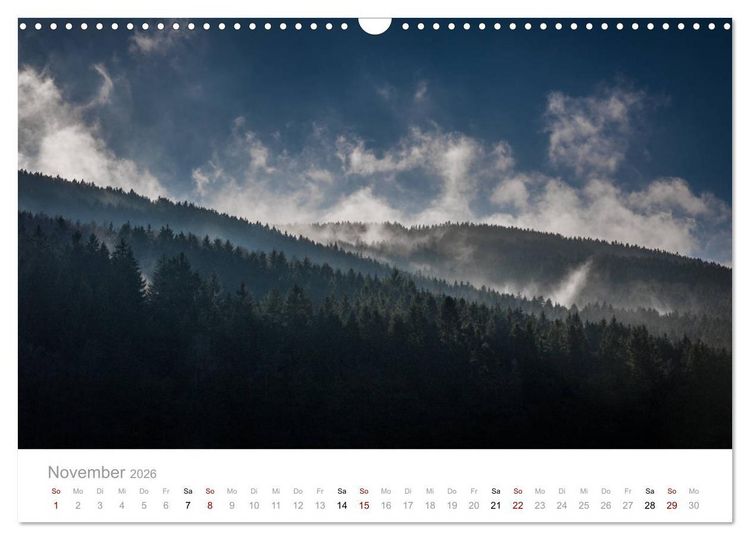 Produktbild: Sauerl&auml;nder Berge (Wandkalender 2026 DIN A3 quer), CALVENDO Monatskalender