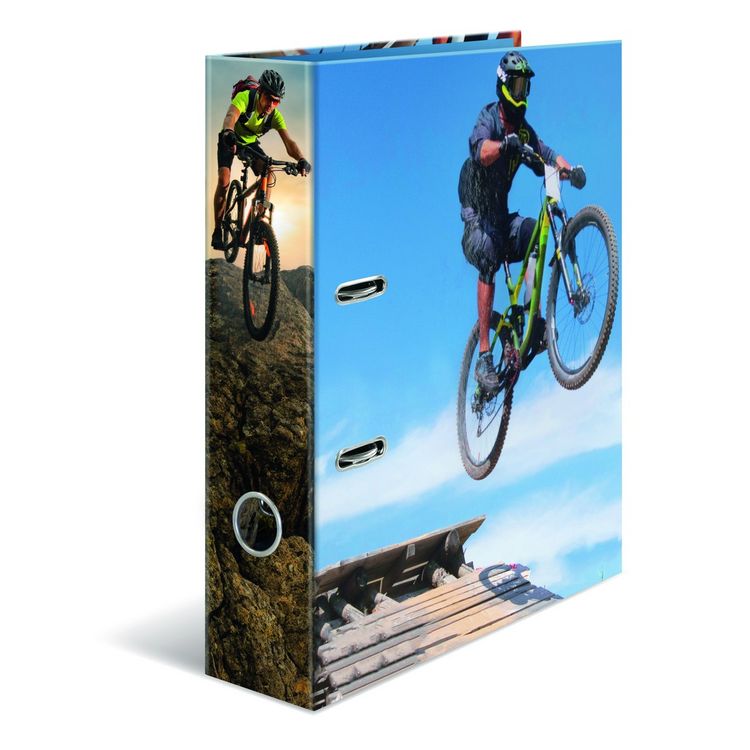 Produktbild: HERMA Motivordner Mountain Bike DIN A4 R&uuml;ckenbreite 7cm