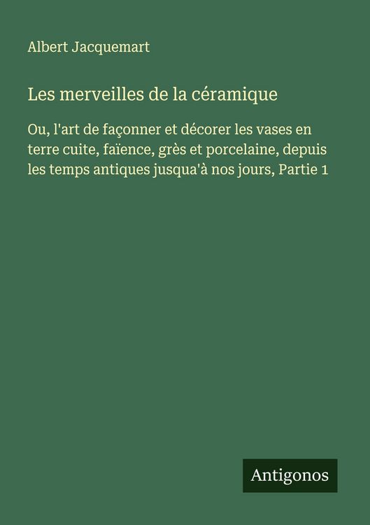 Produktbild: Les merveilles de la c&eacute;ramique