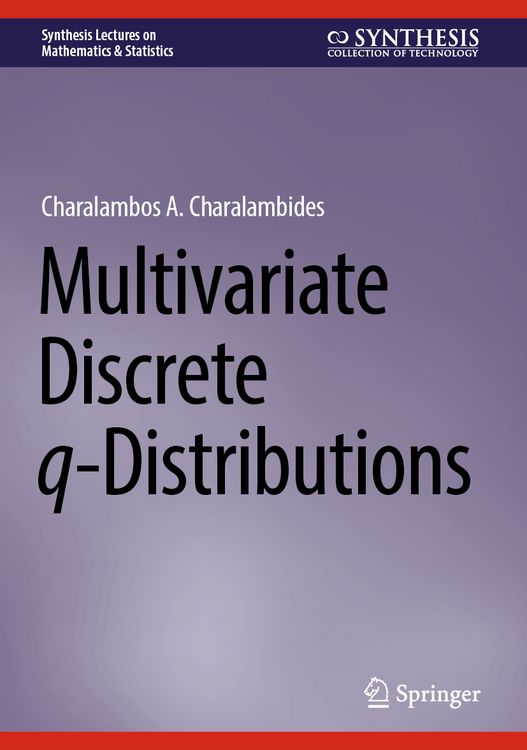 Produktbild: Multivariate Discrete q-Distributions