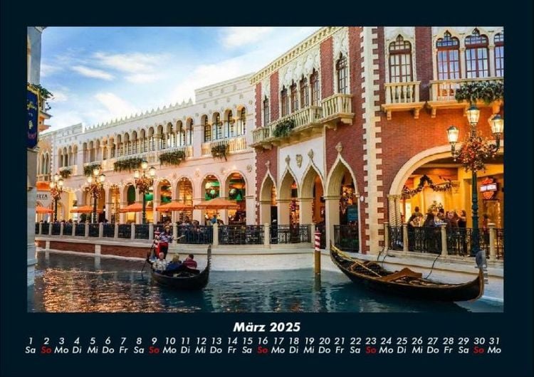 Produktbild: Venedig 2025 Fotokalender DIN A4