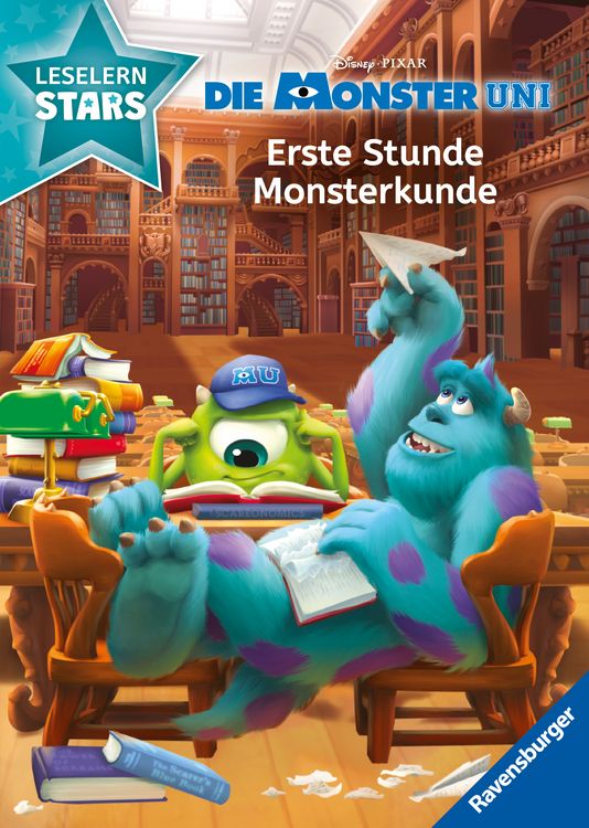 Produktbild: Leselernstars: Disney / Pixar Die Monster Uni - Erste Stunde Monsterkunde