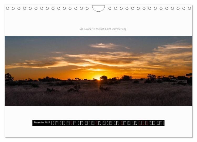Produktbild: Namibia - Panoramen (Wandkalender 2026 DIN A4 quer), CALVENDO Monatskalender