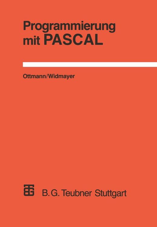 Produktbild: Programmierung mit PASCAL