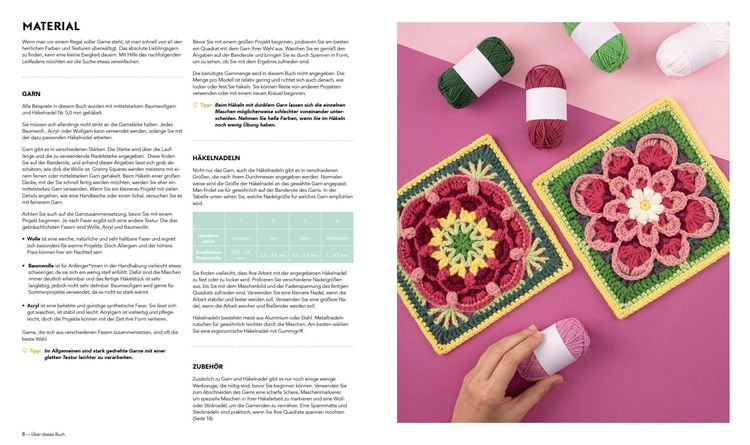 Produktbild: Musterbibel Granny Squares: H&auml;kelzauber in 3D-Optik