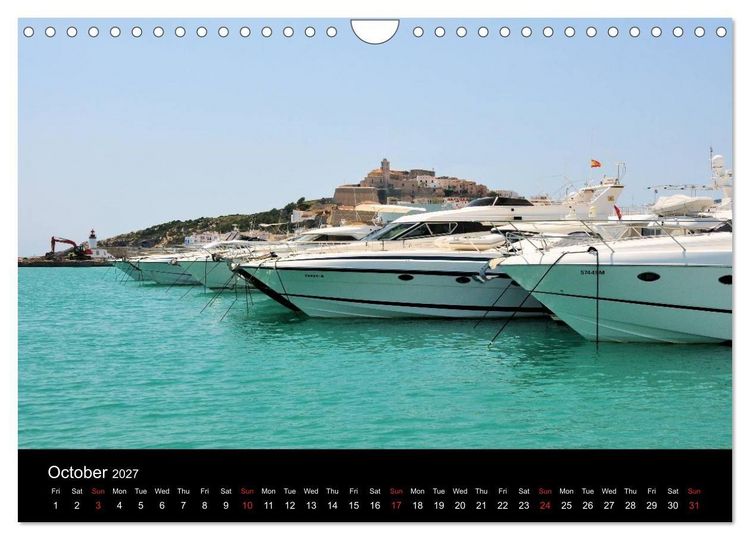 Produktbild: Ibiza An Island of Surprises (Wall Calendar 2027 DIN A4 landscape), CALVENDO 12 Month Wall Calendar