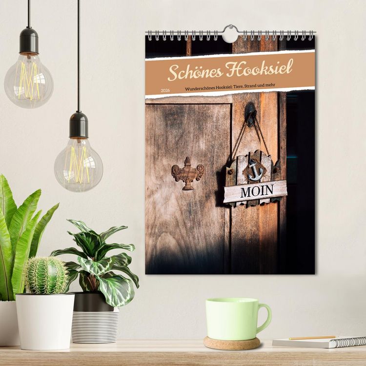Produktbild: Sch&ouml;nes Hooksiel (Wandkalender 2026 DIN A4 hoch), CALVENDO Monatskalender