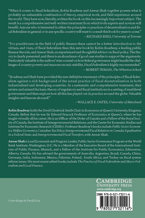 Produktbild: Fiscal Federalism