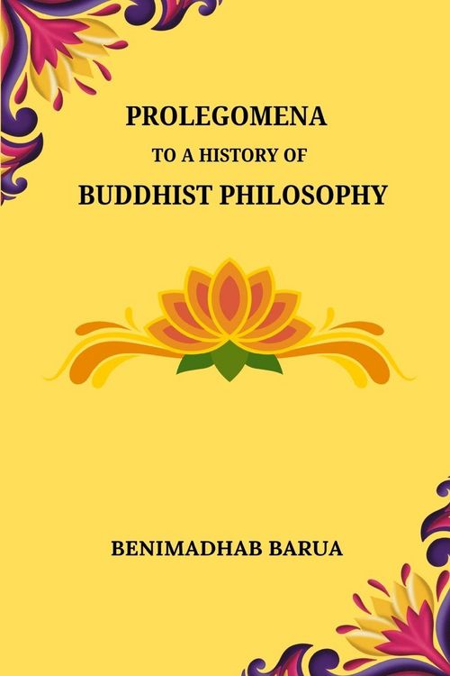 Produktbild: Prolegomena to a History of Buddhist Philosophy