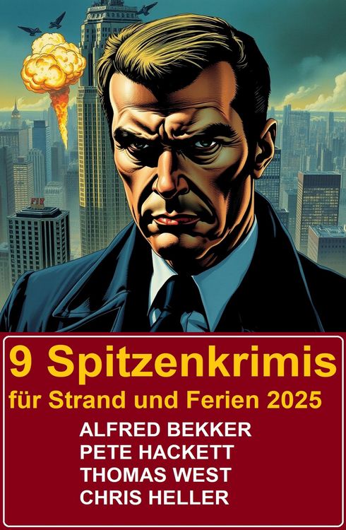 Produktbild: 9 Spitzenkrimis f&uuml;r Strand und Ferien 2025
