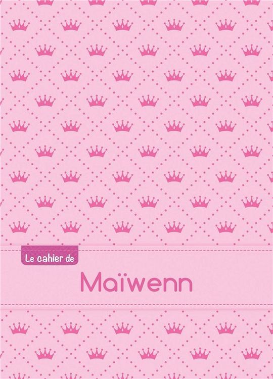 Produktbild: Cahier maiwenn blanc,96p,a5