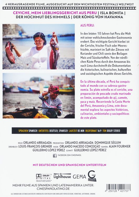 Produktbild: Ceviche, mein Lieblingsessen aus Peru - Cinespaniol 6 (OmU)