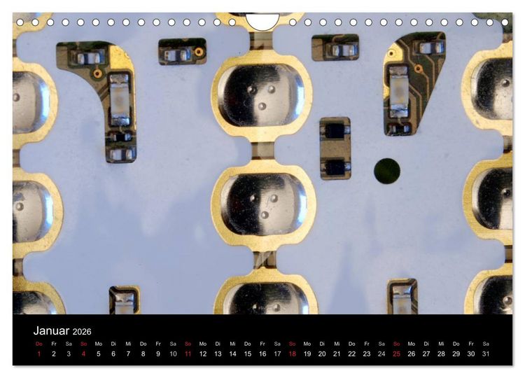 Produktbild: Computer ganz nah (Wandkalender 2026 DIN A4 quer), CALVENDO Monatskalender