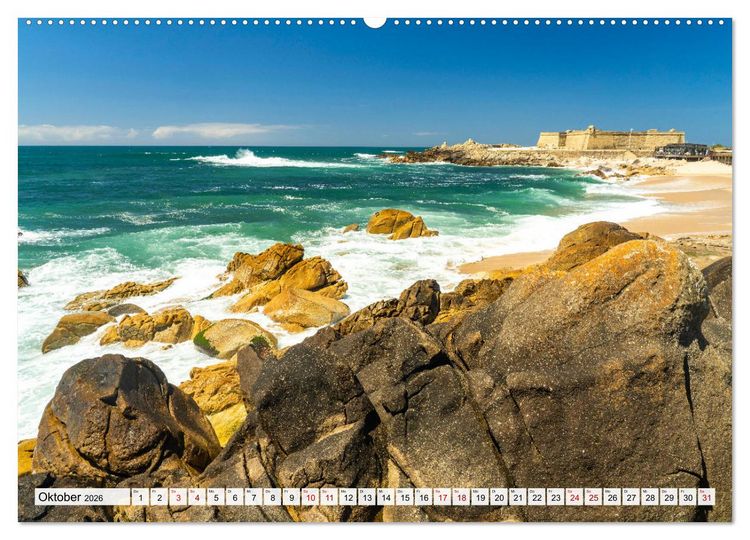 Produktbild: Portugal (Wandkalender 2026 DIN A2 quer), CALVENDO Monatskalender