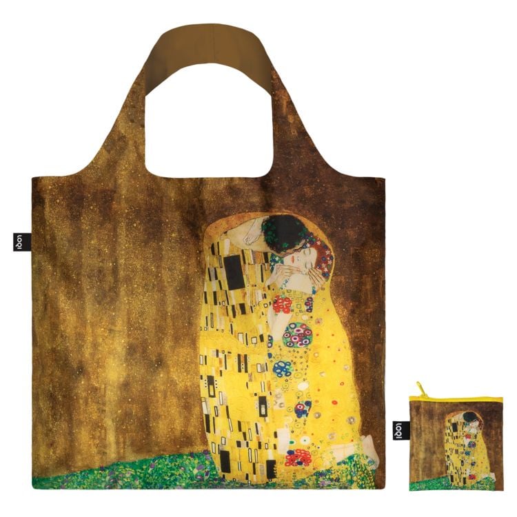 Produktbild: GUSTAV KLIMT Der Kuss Recycelte Tasche