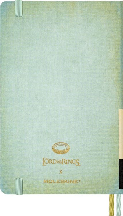 Produktbild: Moleskine 18 Monate Der Herr der Ringe Wochen-Notizkalender 2026/2027, L/A5, 1 Wo = 1 Seite, fester Einband